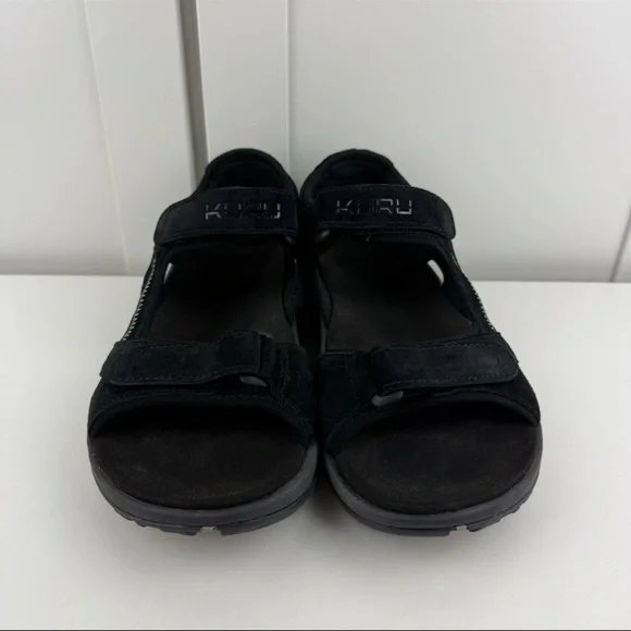 KURU TREAD Women's US 10 Black Hiking Sandals Arch Support Orthotic Comfort NEW! - Picture 3 of 16